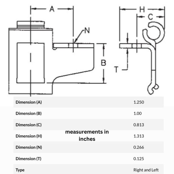 55-G27 Attachment Diagram & Dimensions