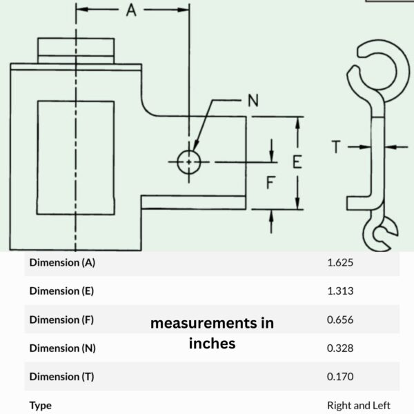 S-B Attachment Diagram & Dimensions