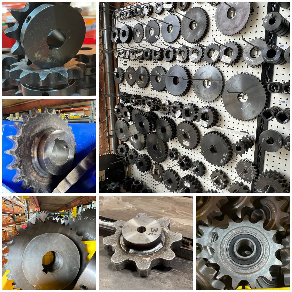 Some of the sprockets we have in inventory